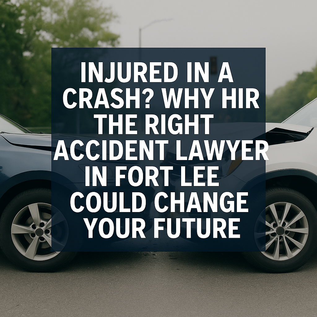 Injured in a Crash? Why Hiring the Right Accident Lawyer in Fort Lee Could Change Your Future